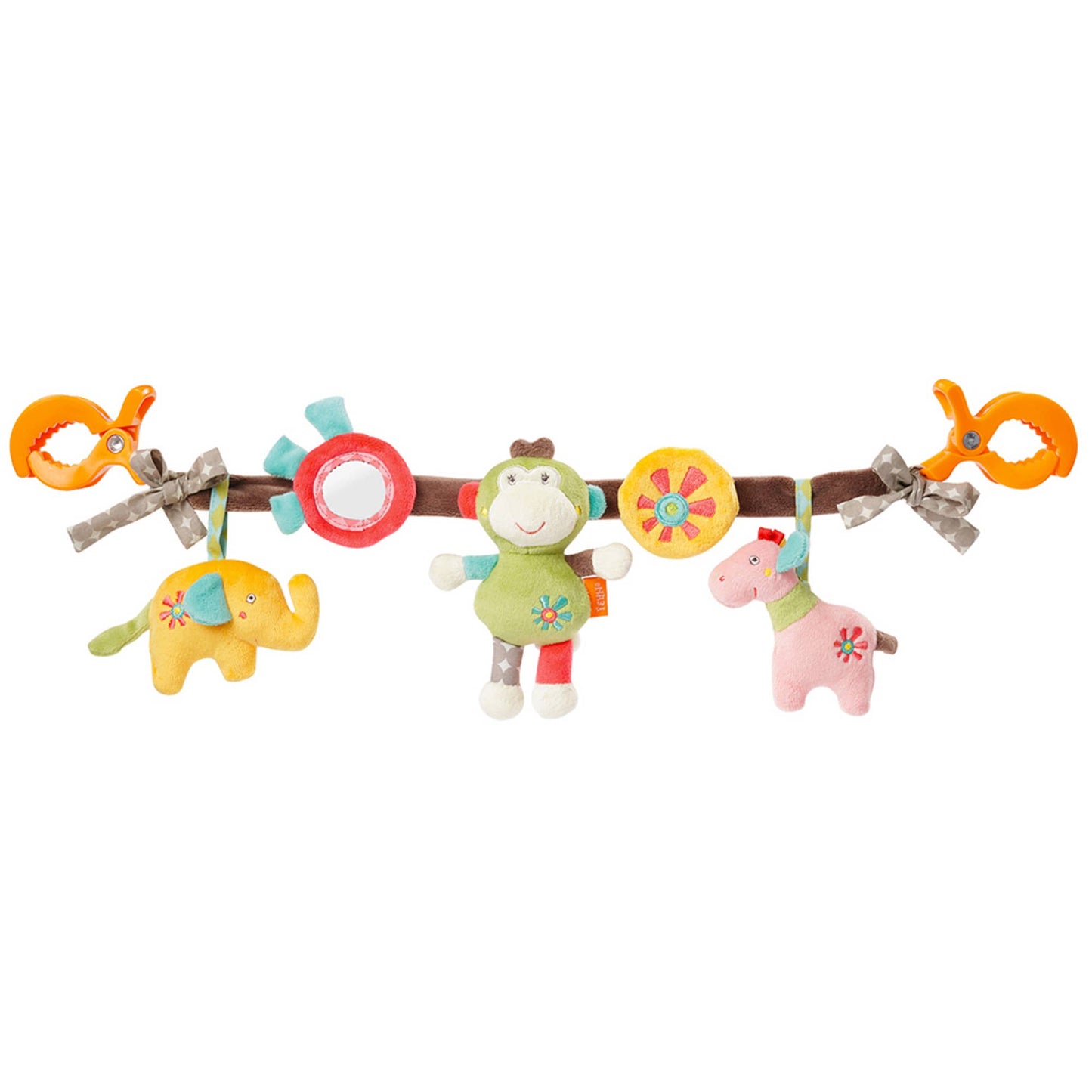 Safari-kinderwagenketting - mobiele ketting om op te hangen