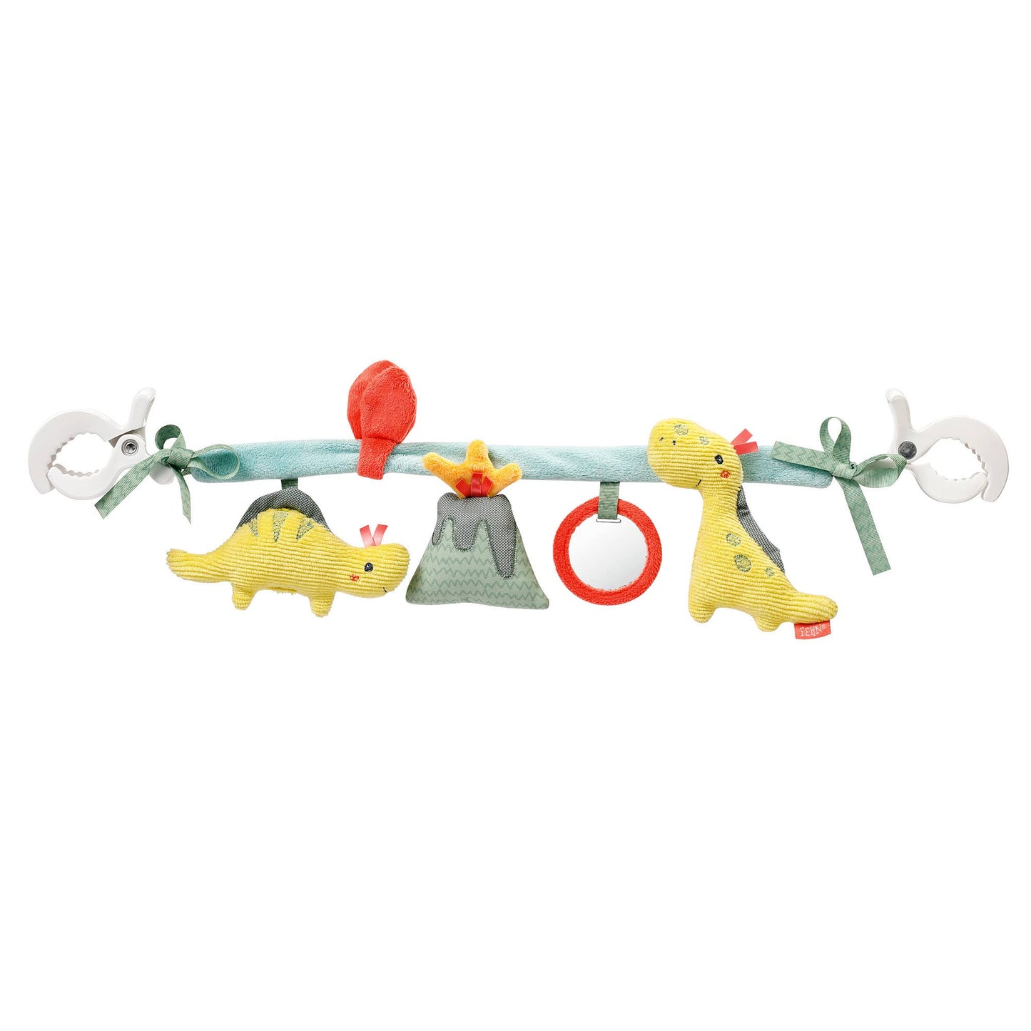 Happy Dino kinderwagenketting - mobiele ketting om op te hangen