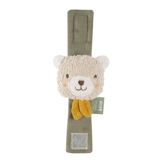 Bear Fehnnatur rammelarmband - activiteitenarmband met rammelaar