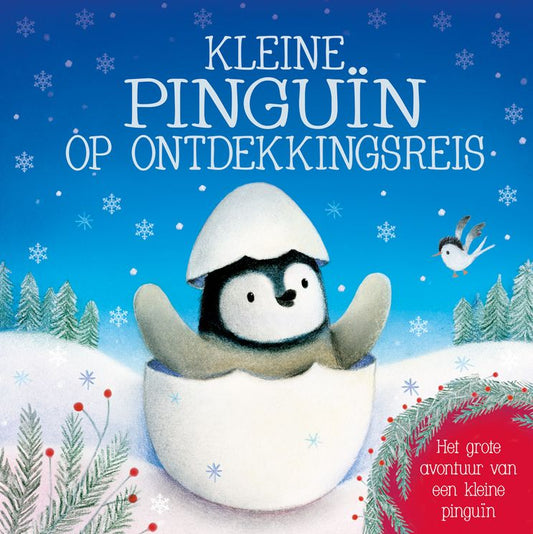 Kleine pinguin op ontdekkingsreis