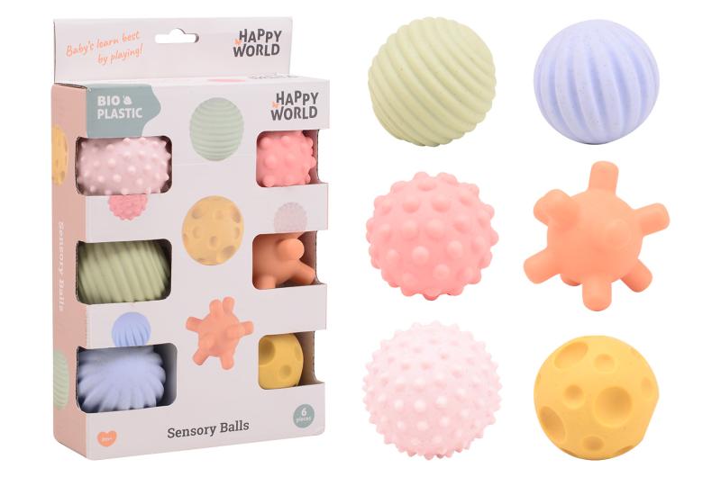 Happy World Bio Plastic Sensorische Ballen