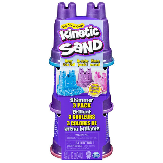 Kinetic Sand - Shimmer 3-pack