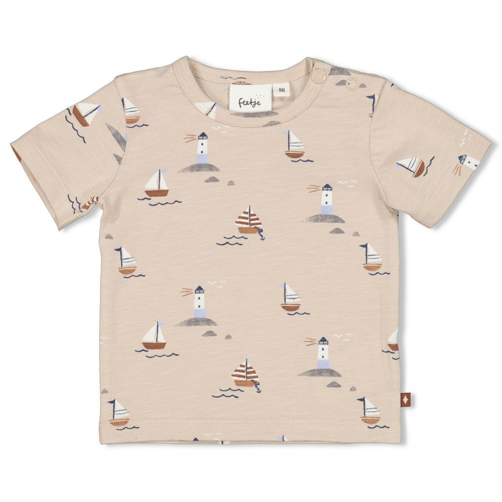 Feetje - T-shirt AOP - Let's Sail