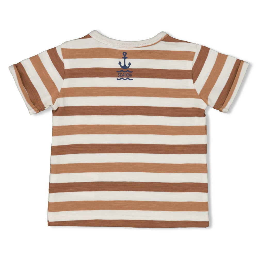 Feetje - T-shirt streep - Let's Sail