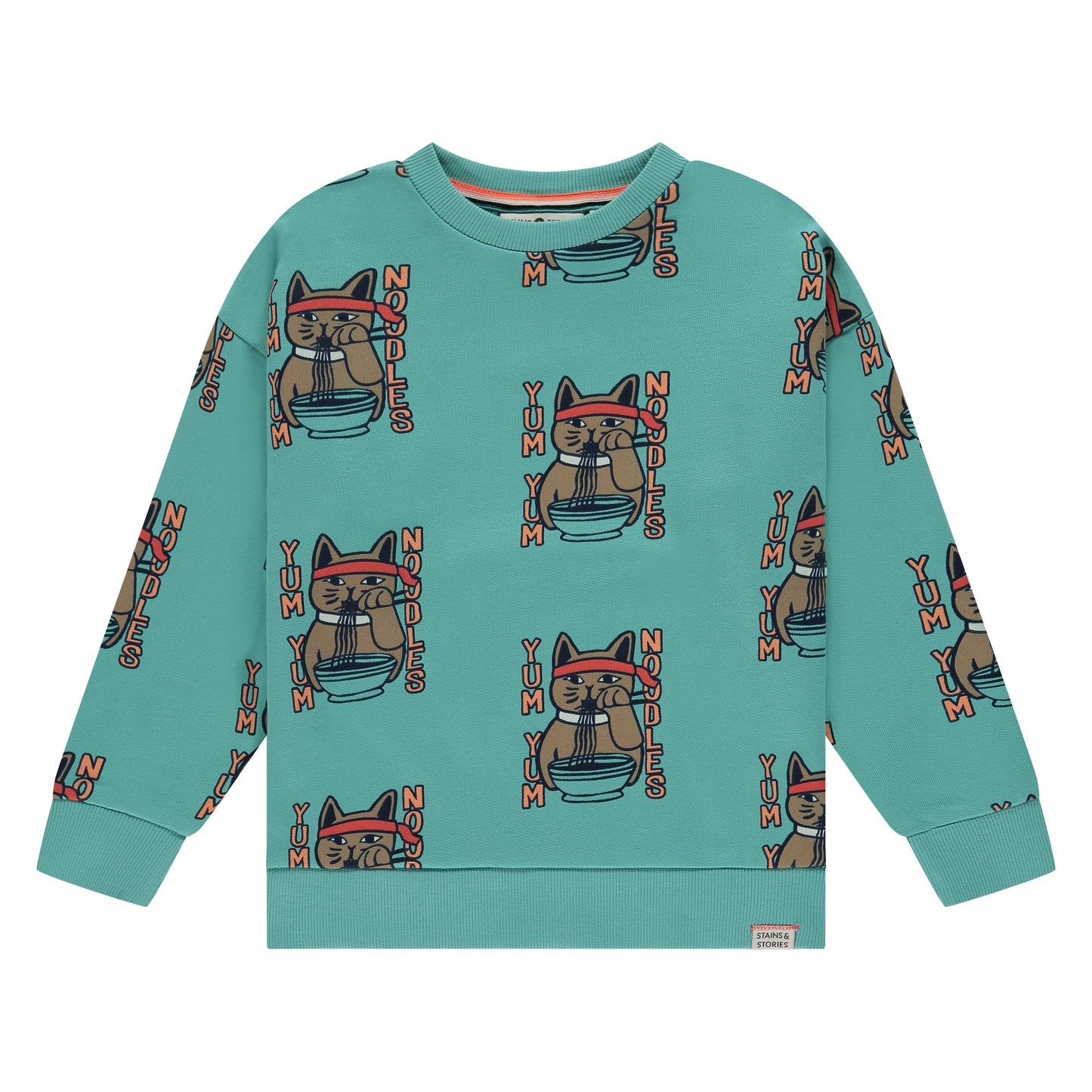 Stains & Stories Sweatshirt - Turquoise