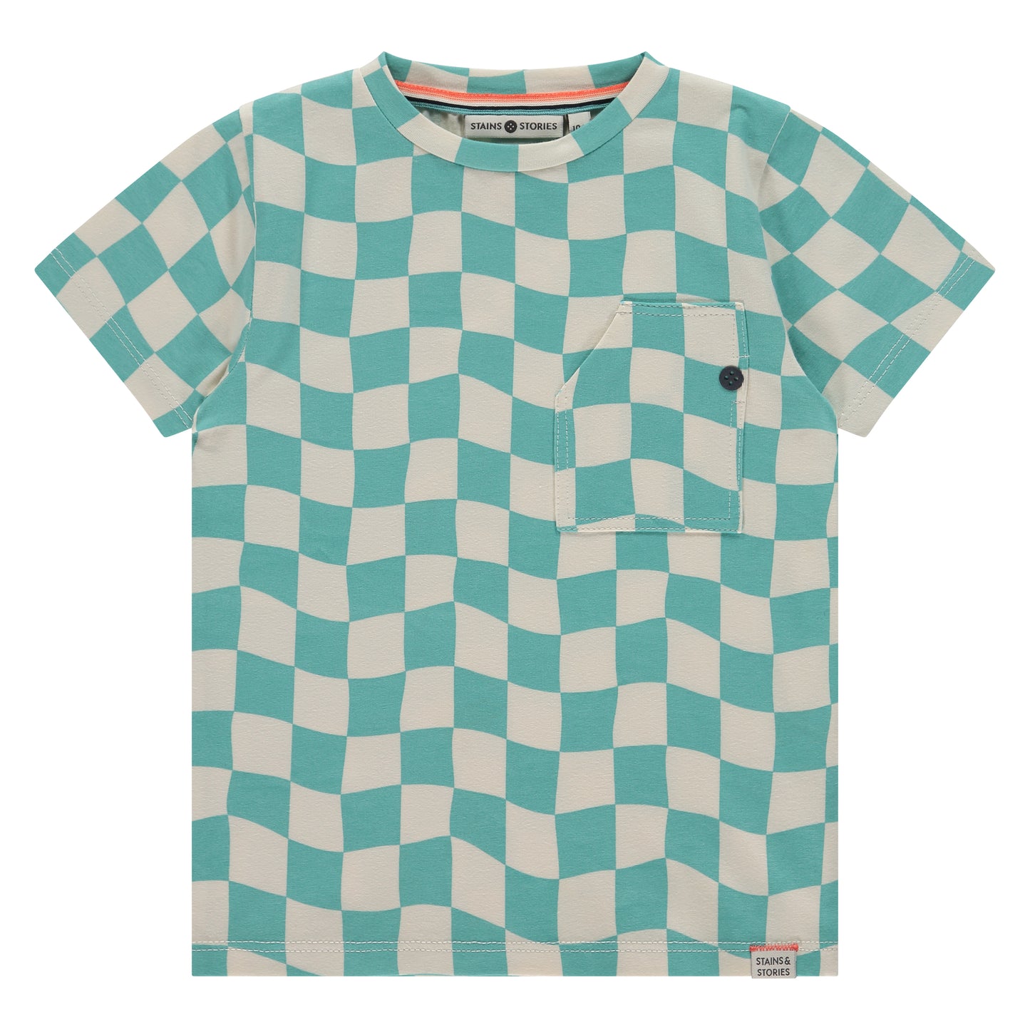 Stains & Stories Shirt - Turquoise