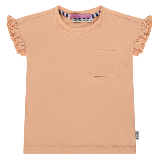 Stains & Stories Shirt - Salmon